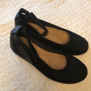 Clark’s ankle strap shoes